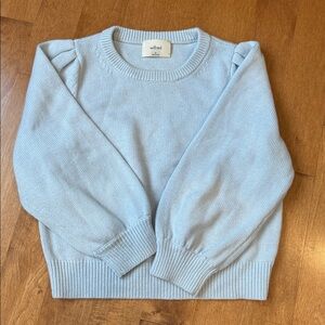 Wilfred Baby Blue 3/4 Sleeve Sweater